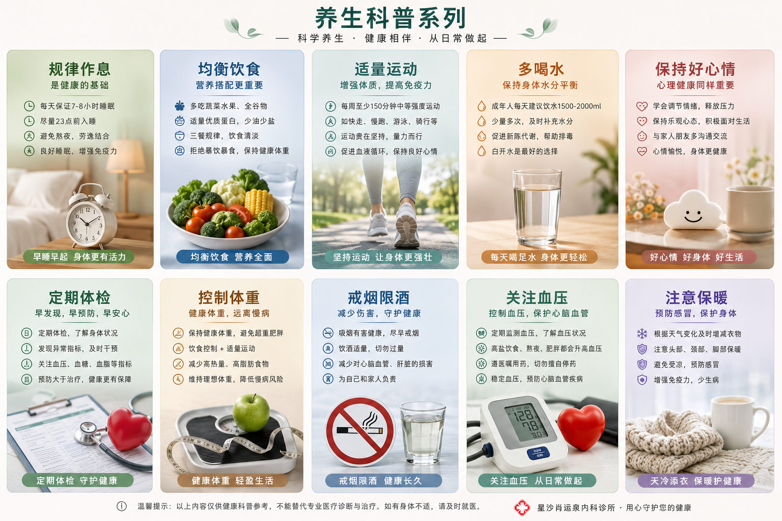 养生科普健康小知识